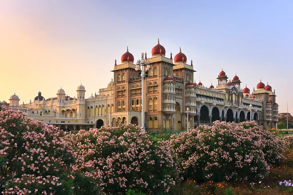 Mysore Palace illuminated