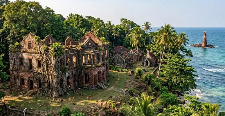 Ross Island ruins