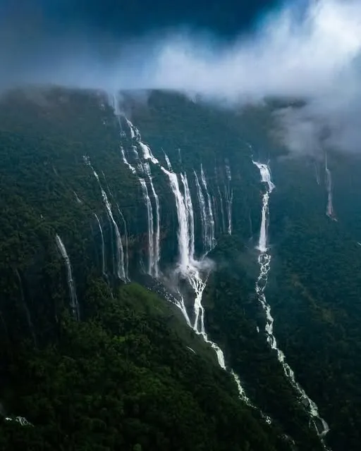 Cherrapunji waterfalls