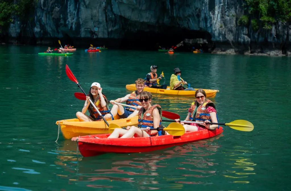 Lan Ha Bay kayaking