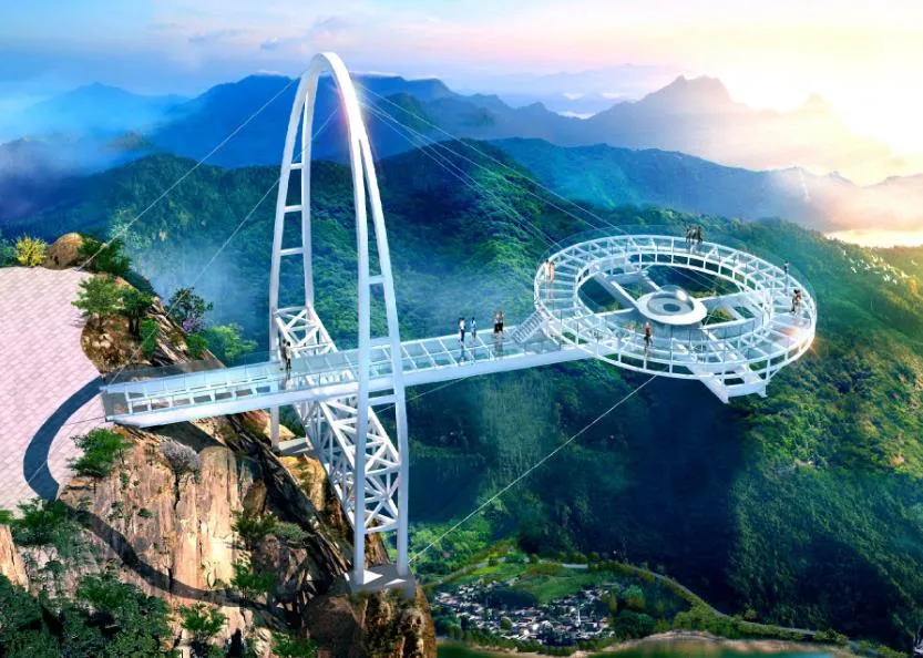 UFO Glass Bridge
